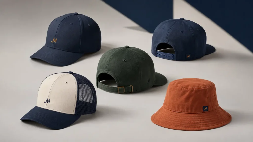 baseball-cap-types-fitted-snapback-strapback-trucker-bucket
