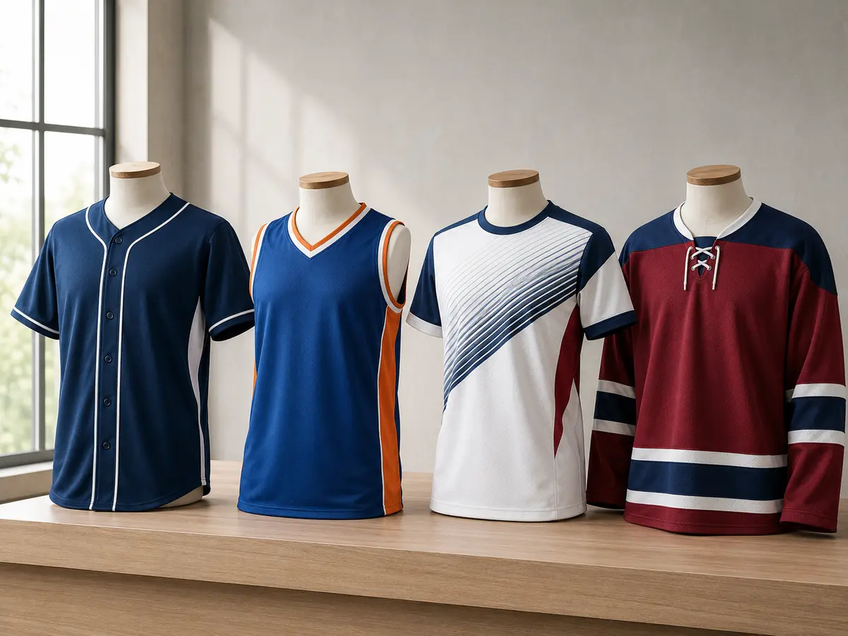 team-jersey-types