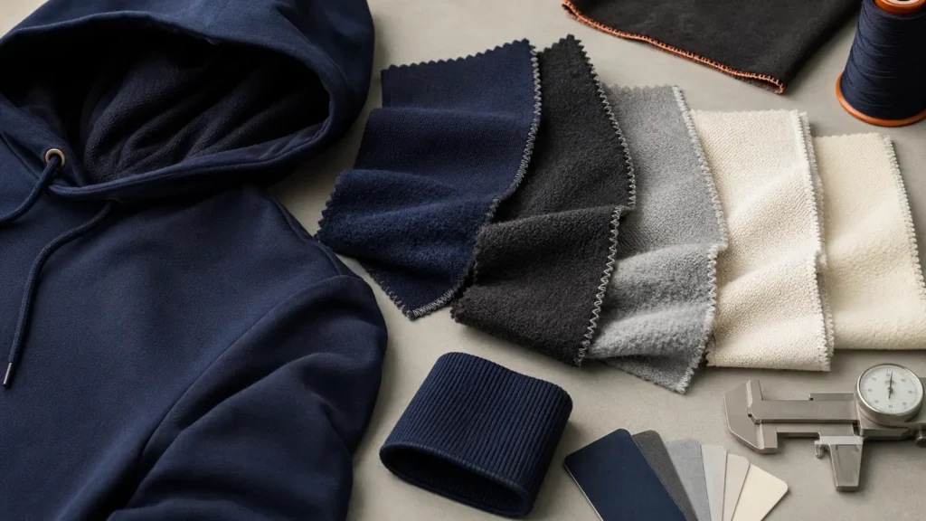 custom-hoodie-fabric-selection