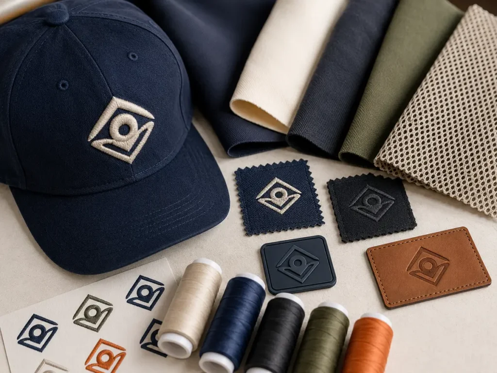 cap-fabrics-decoration-materials