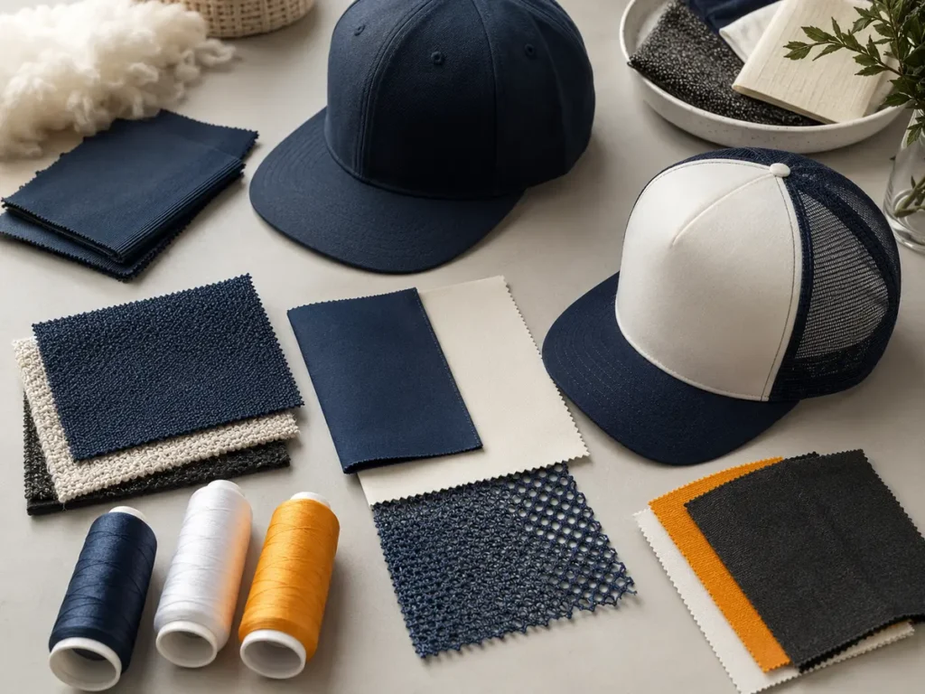 custom-hat-material-options