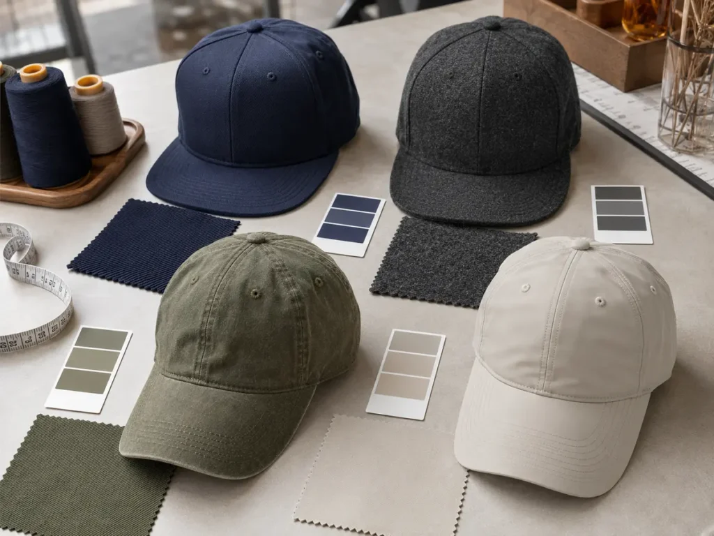 snapback-dad-hat-materials