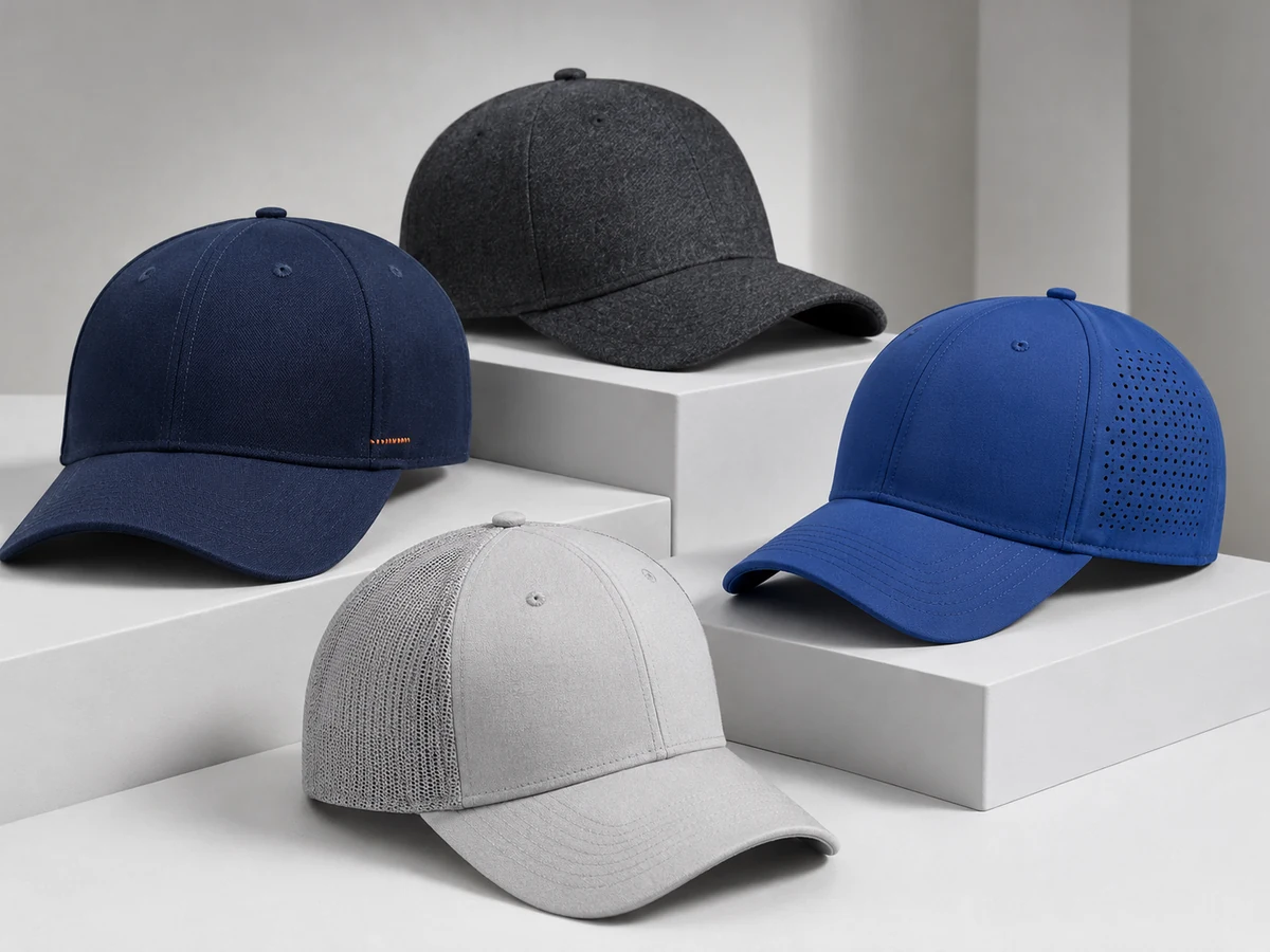 baseball-cap-materials-cotton-wool-polyester-mesh
