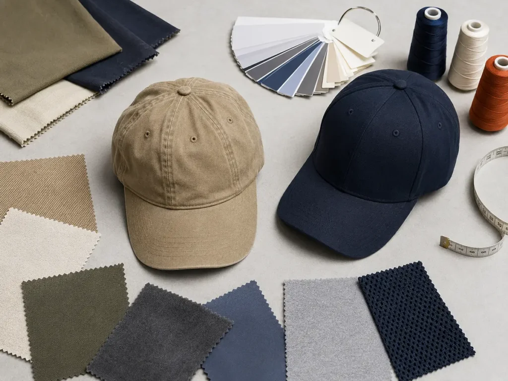 custom-cap-material-options