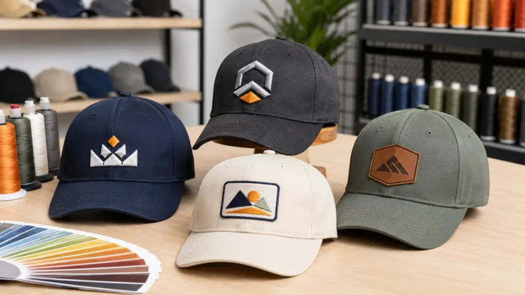 custom-cap-logo-methods