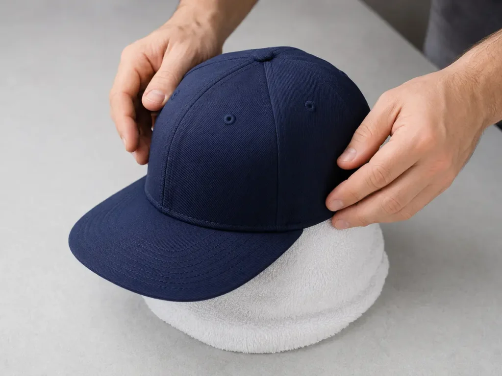 reshape-fitted-hat-after-washing