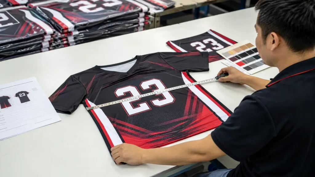 bulk-sublimated-jersey-quality-control