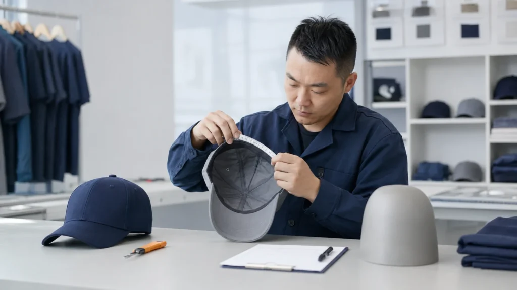 custom-baseball-cap-fit-quality-control