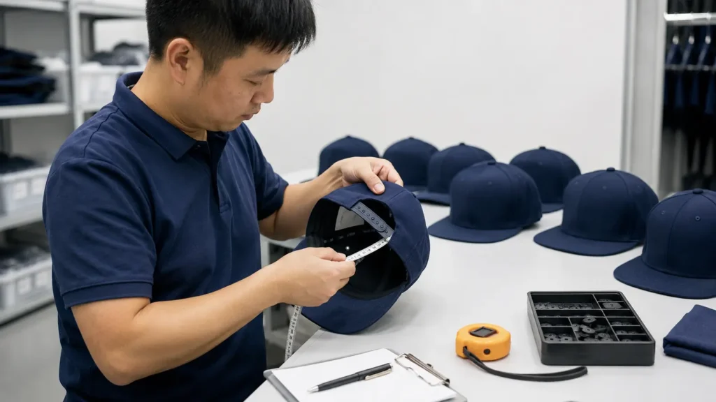 snapback-size-quality-control