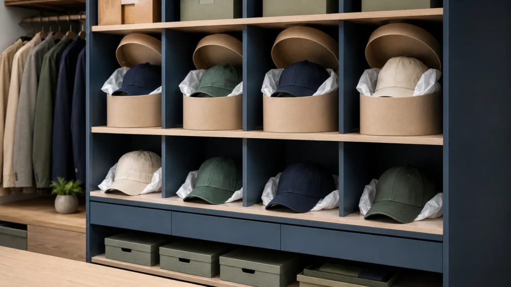 store-baseball-caps-long-term