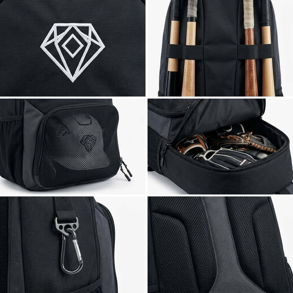 Bat Pack Backpack —Special backpack for baseball bats