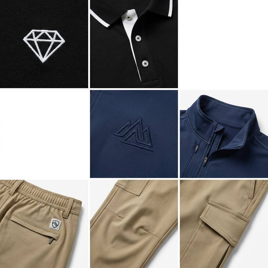 Coaches' Apparel —Collection of Details