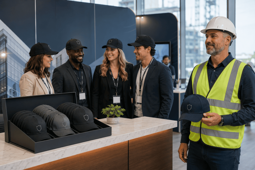 Corporate & Company Logo Caps