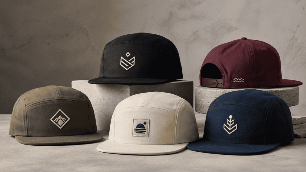 Custom 5 Panel Snapback Caps