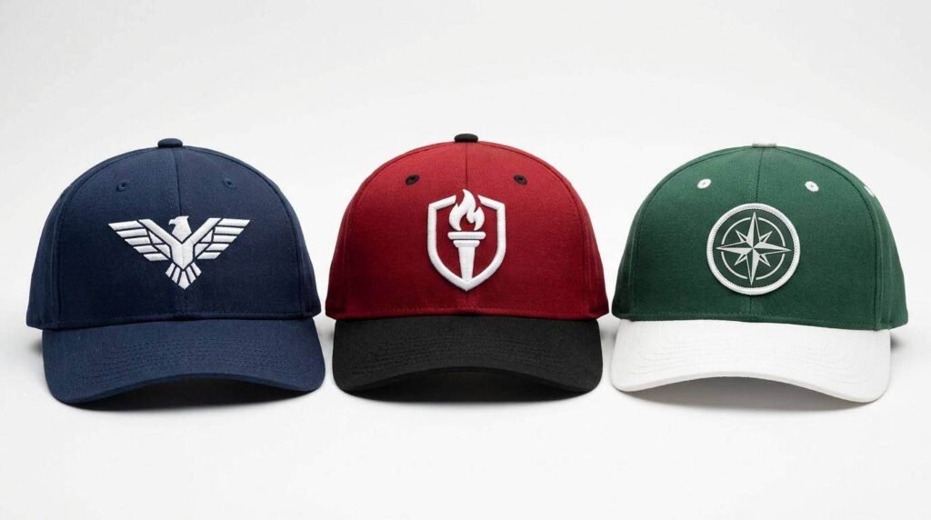 Custom Embroidered 6-Panel Baseball Cap 2026-7-8-1