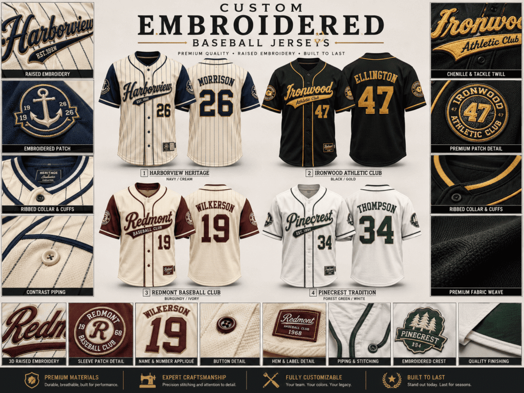 Custom Embroidered Baseball Jerseys 2026-7-10-1