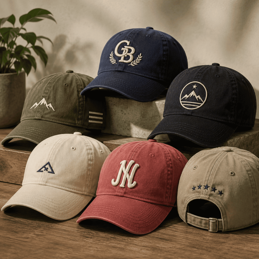 Custom Embroidered Dad Hats