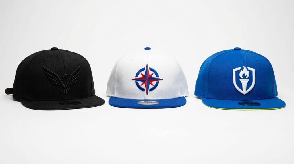 Custom Flat Brim Baseball Cap 2026-7-8-1
