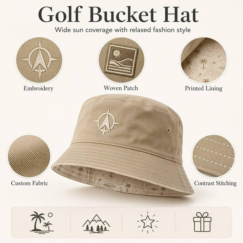 Custom Golf Bucket Hats