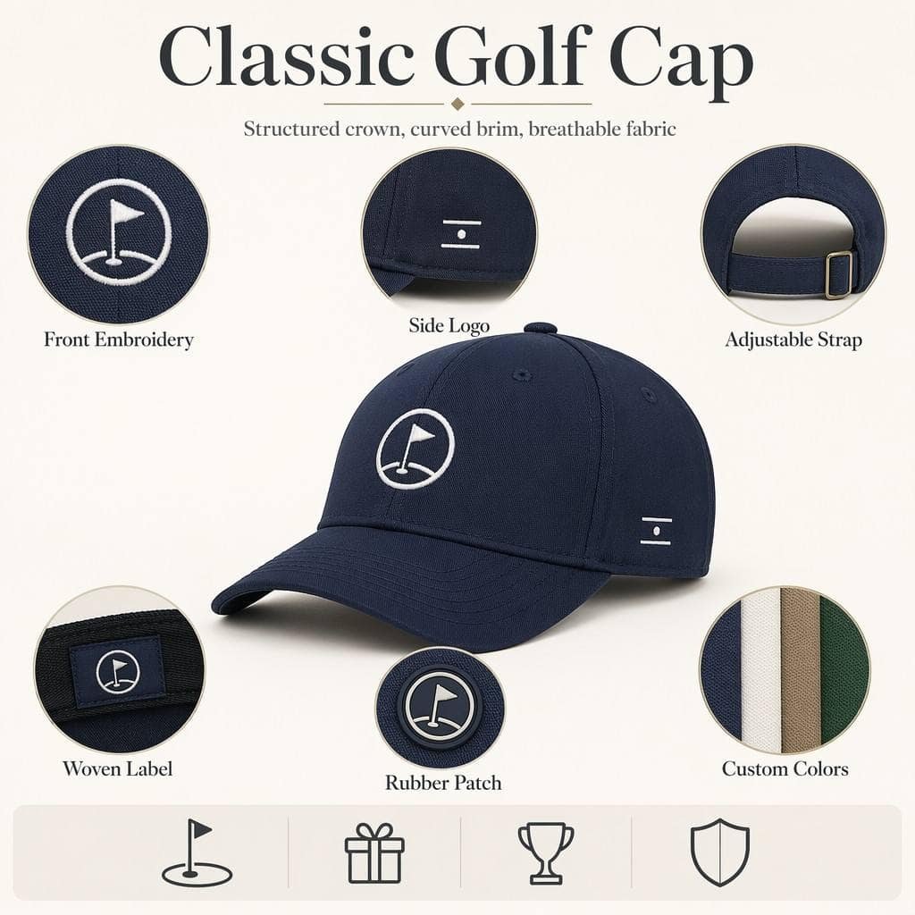 Custom Golf Caps