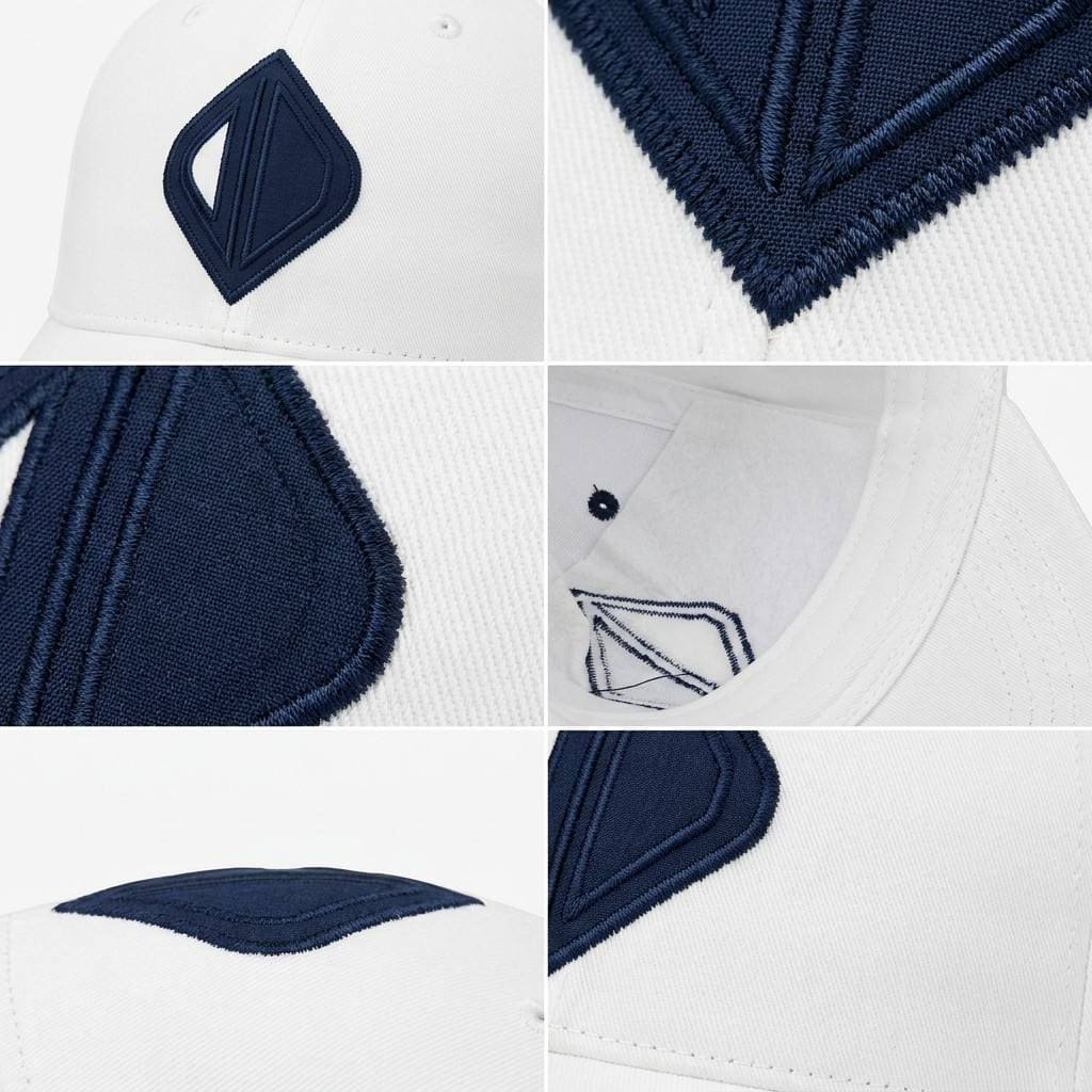 Custom Logo Baseball Caps —Appliqué