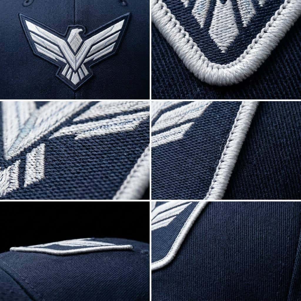 Custom Logo Baseball Caps —Woven Patch