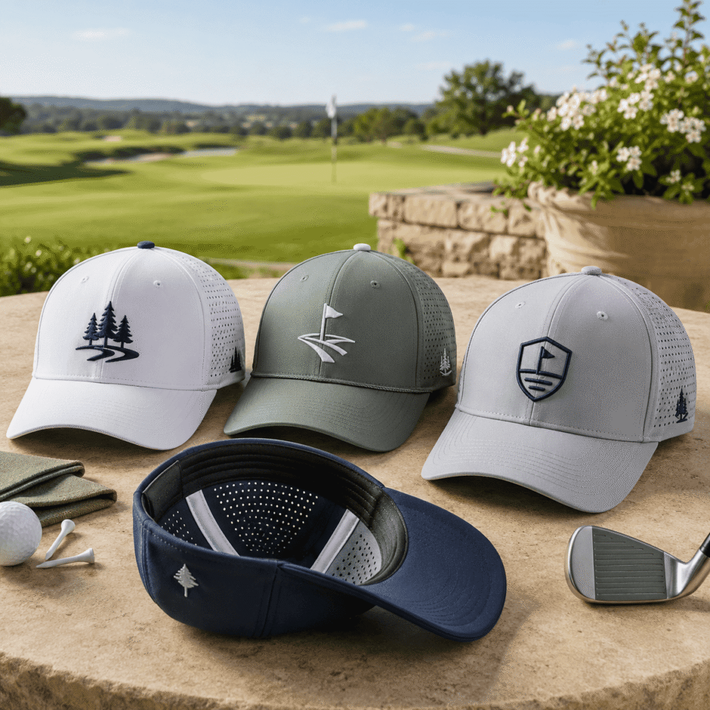 Custom Performance Golf Hats