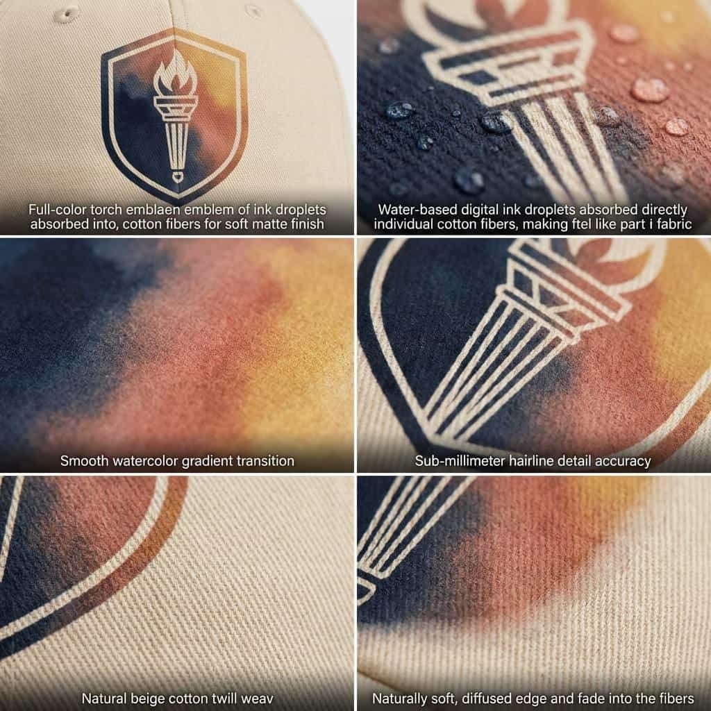 Custom Printed Baseball Caps —Digital (DTG)