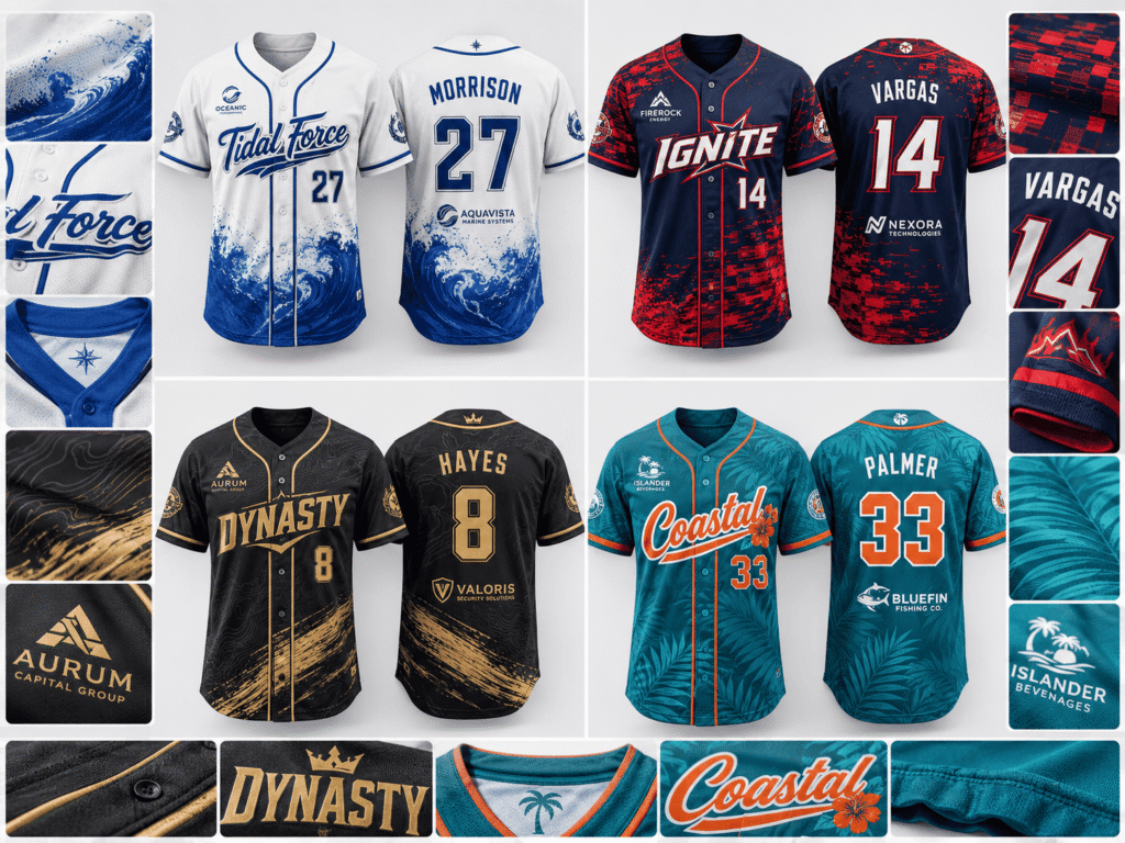 Custom Sublimated Baseball Jerseys 2026-7-10-2