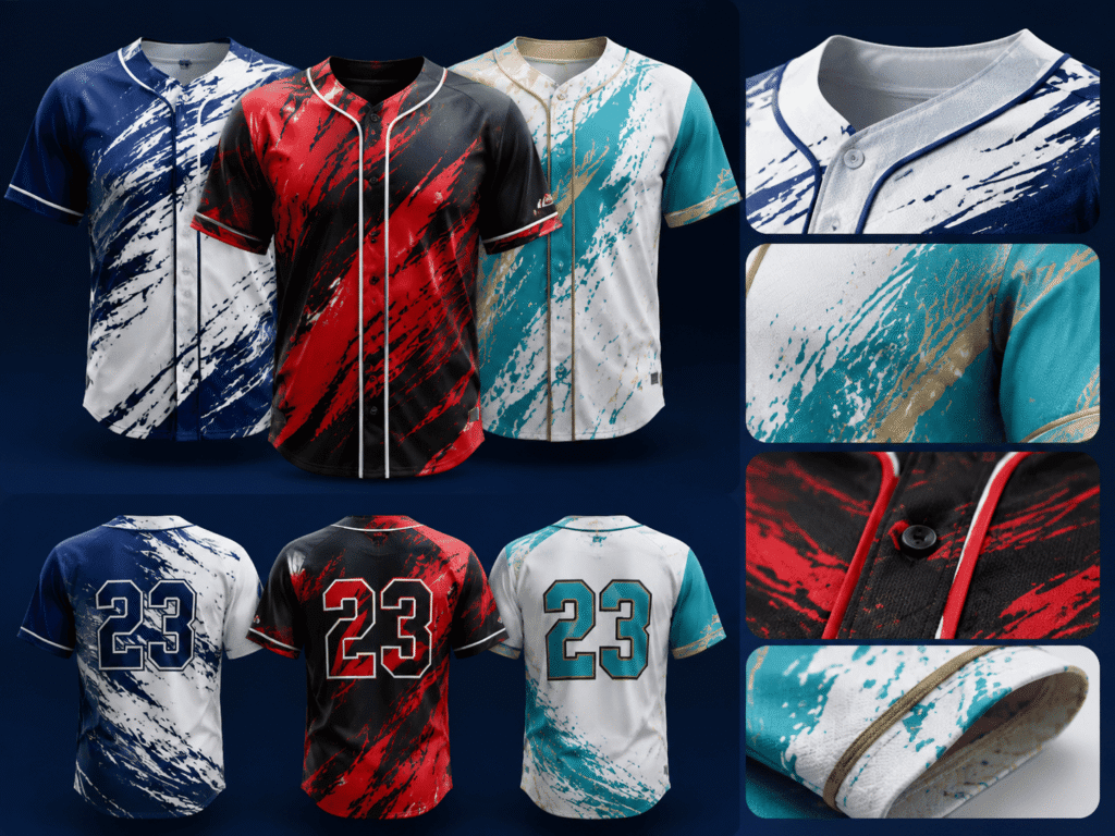 Custom Sublimated Baseball Jerseys 2026-7-10-3