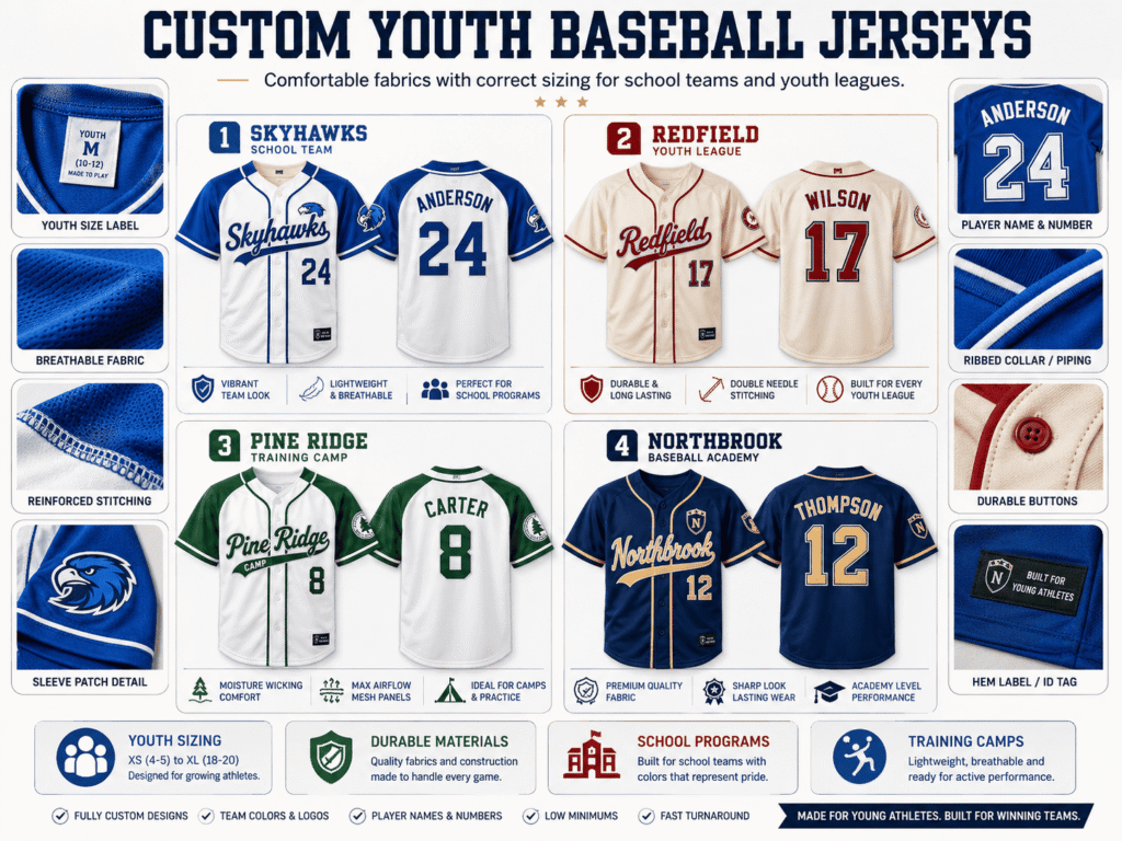Custom Youth Baseball Jerseys 2026-7-10-1