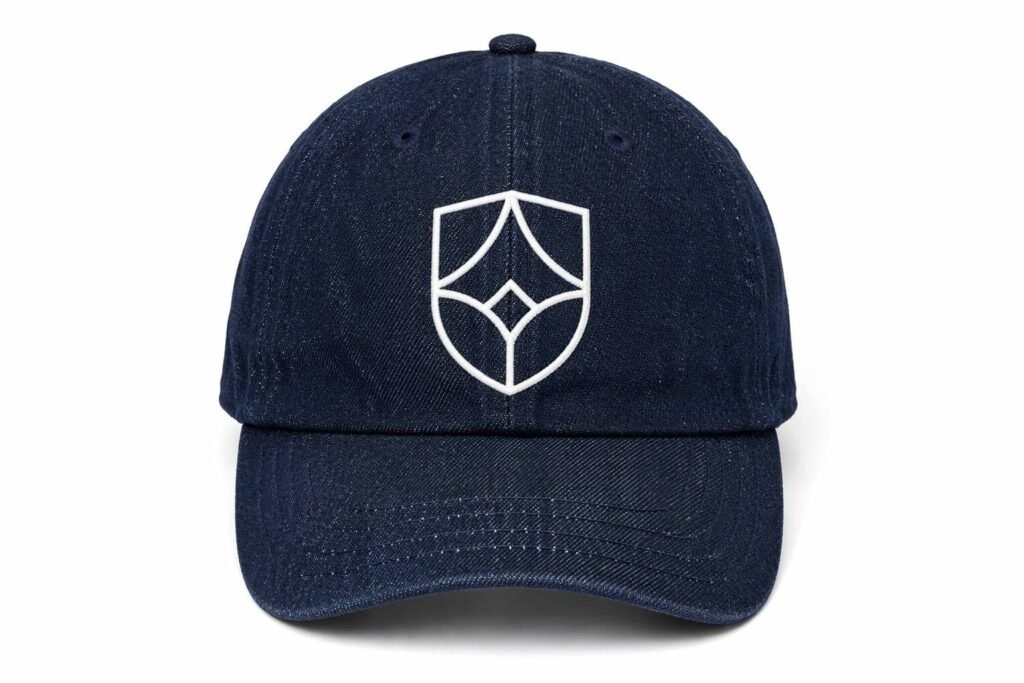 Denim Dad Hats—Raw Indigo