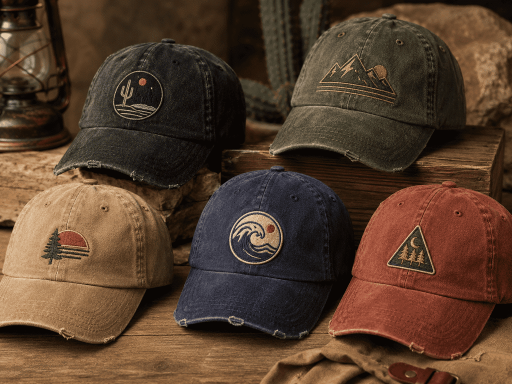 Distressed Dad Hats