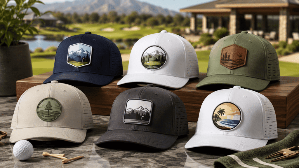 Golf Hat Patches