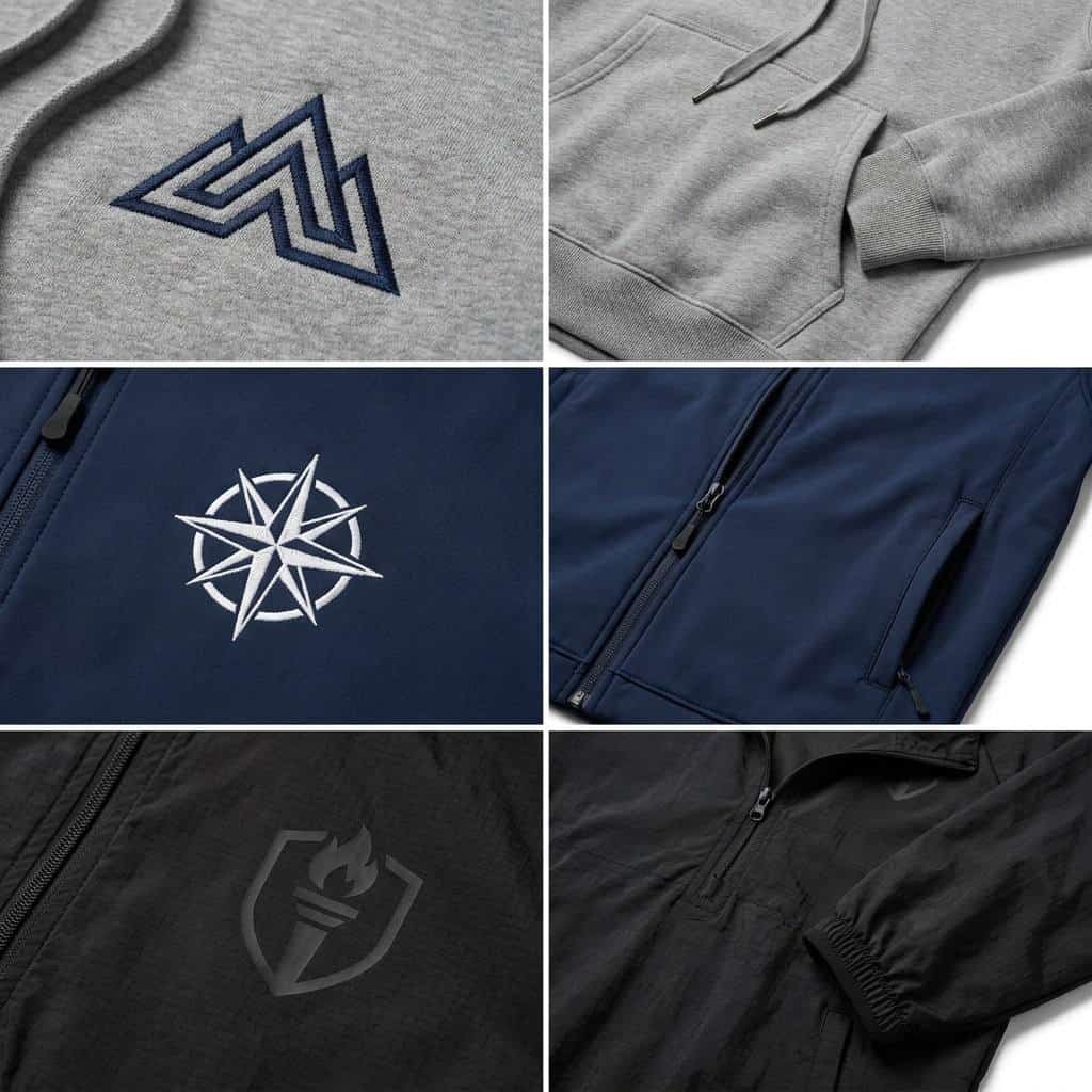 Hoodies & Jackets —Collection of Details