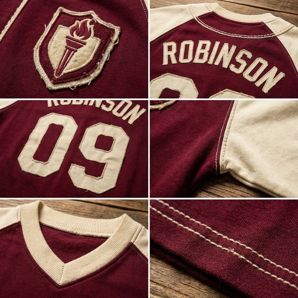 Old School Baseball Jerseys —Two-Tone Retro