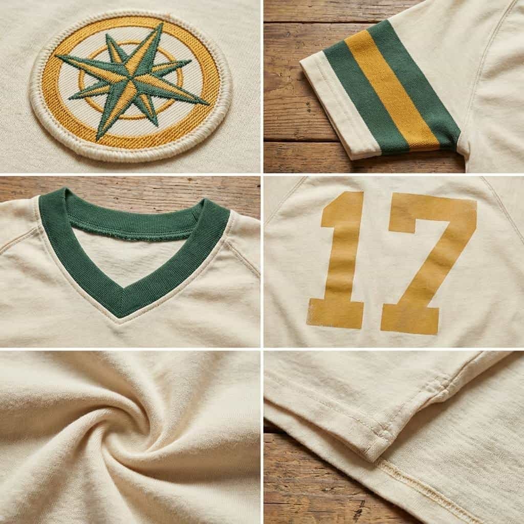 Old School Baseball Jerseys —Vintage Stripe Raglan