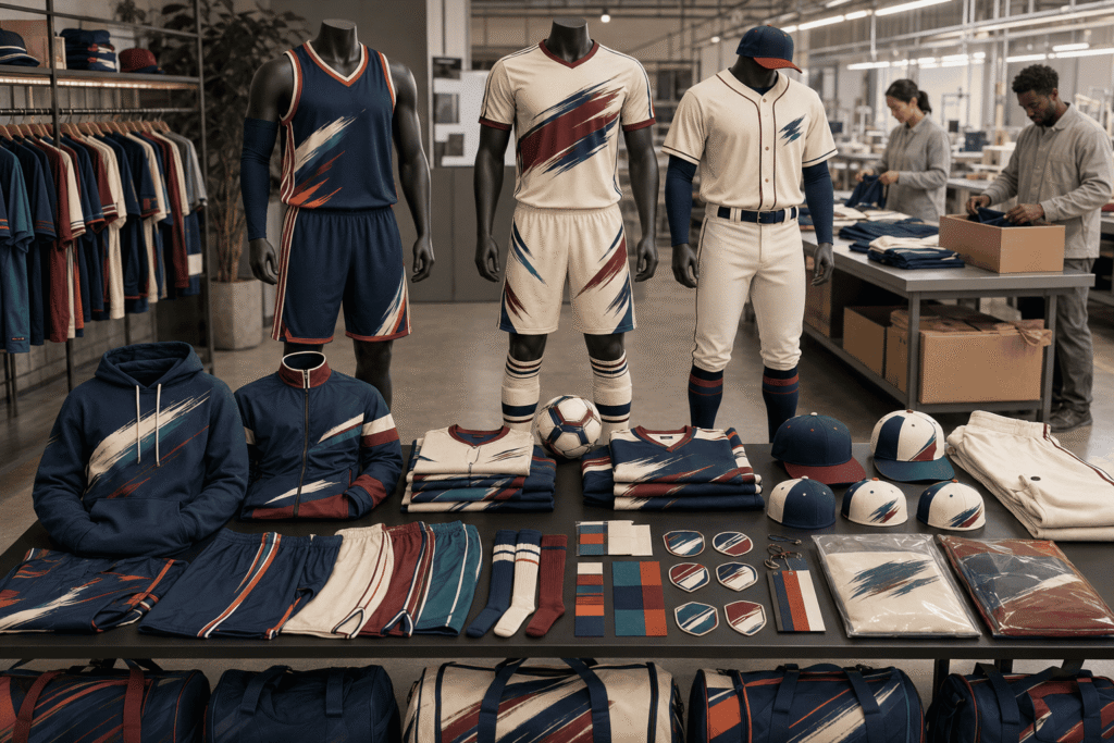 One-Stop Teamwear Manufacturing
