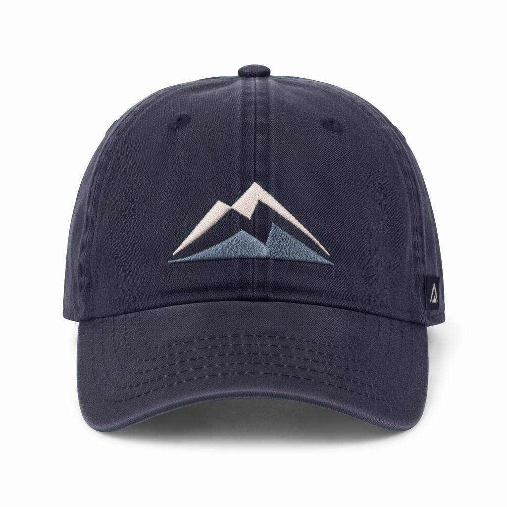 Personalized Dad Hats—Full Personalization—Washed Navy