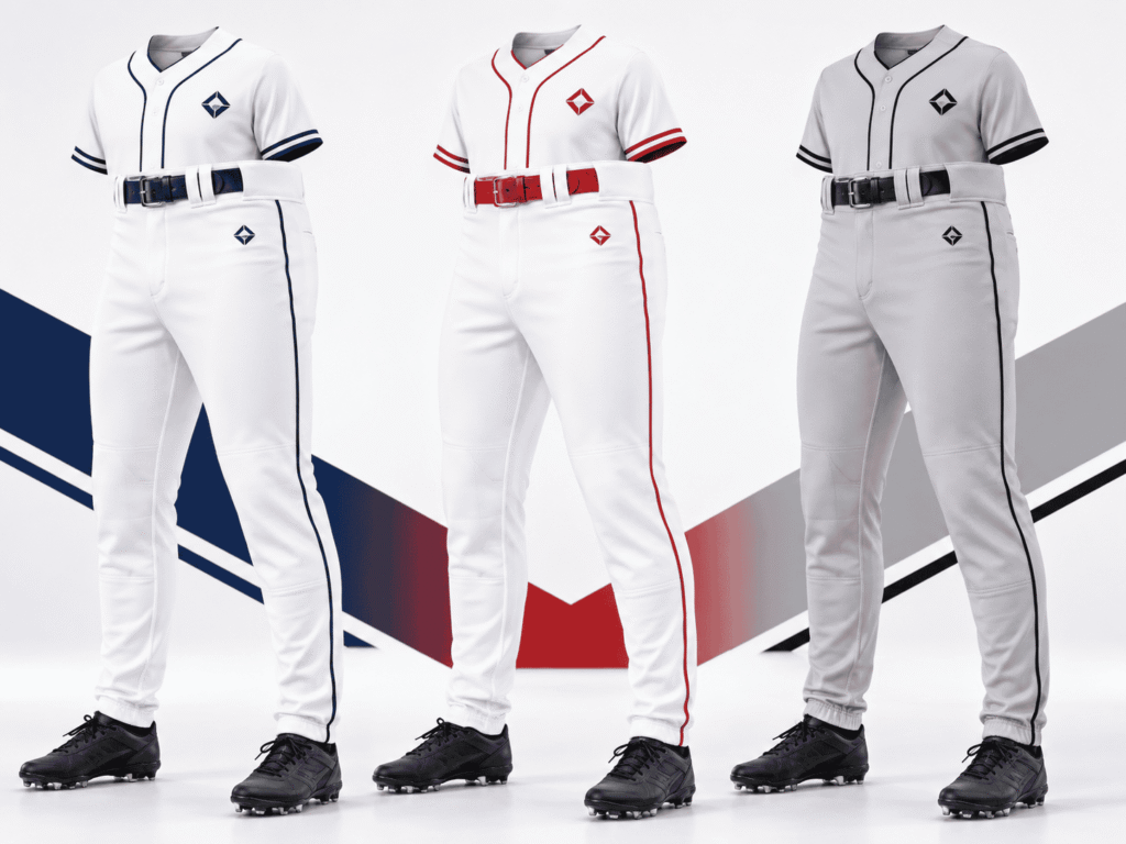 Piped Baseball Pants 2026-7-10-1