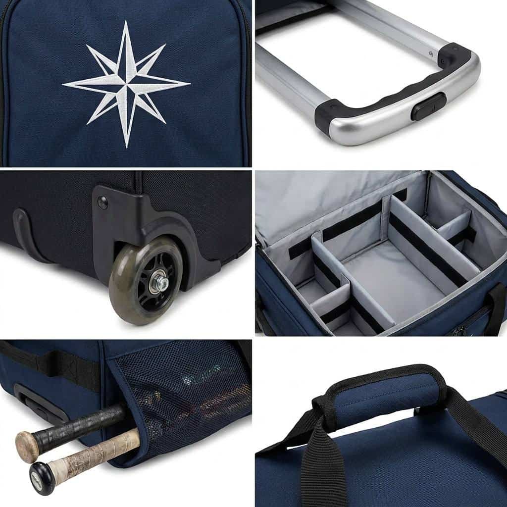 Rolling Equipment Bag —Pull Rod Equipment Pack