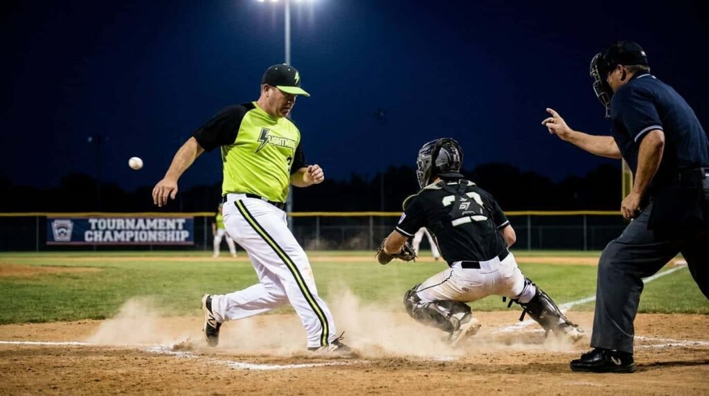 Scenario 1 Electric Lime – A nighttime lighting battle involving base defense and offense
