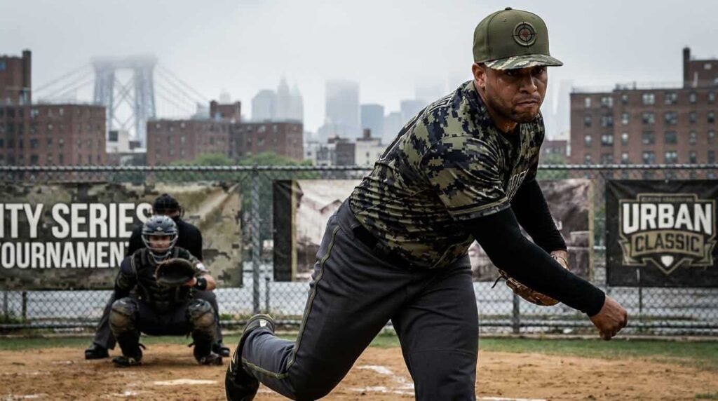 Scenario 3 Urban Camo – A pitching duel on an urban baseball field
