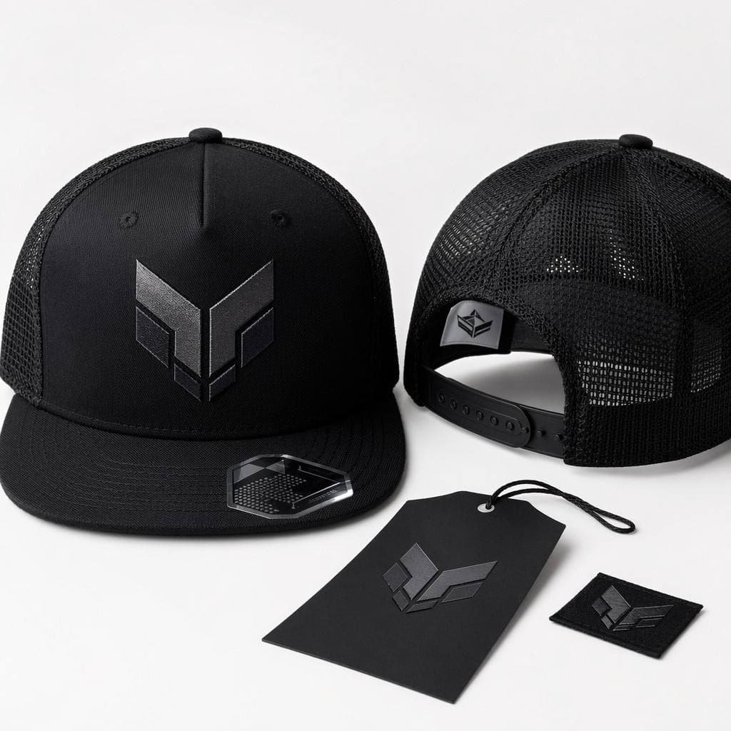 Snapback Trucker Hat Set