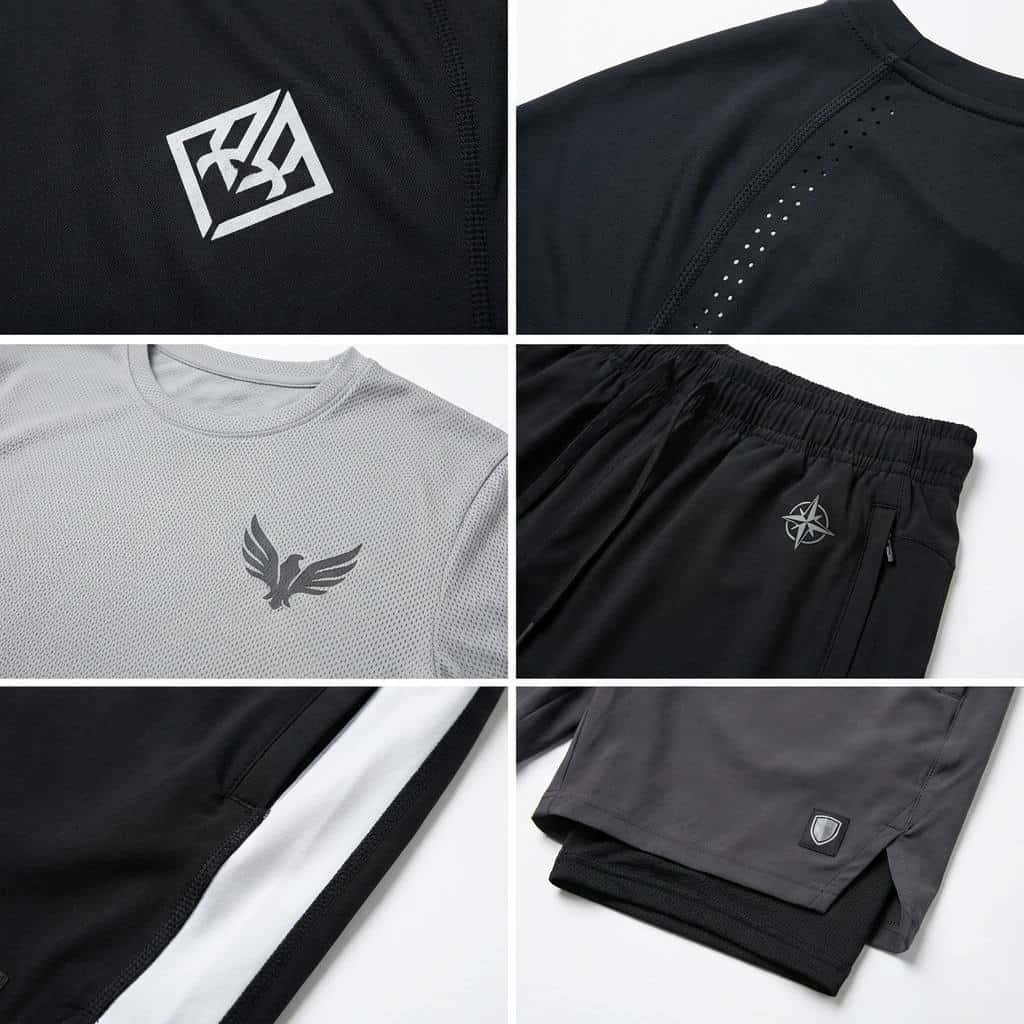 Training Shirts & Shorts —Collection of Details