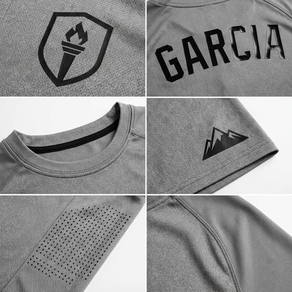 Training —Shi Nan Gray Quick-Drying Training Jersey