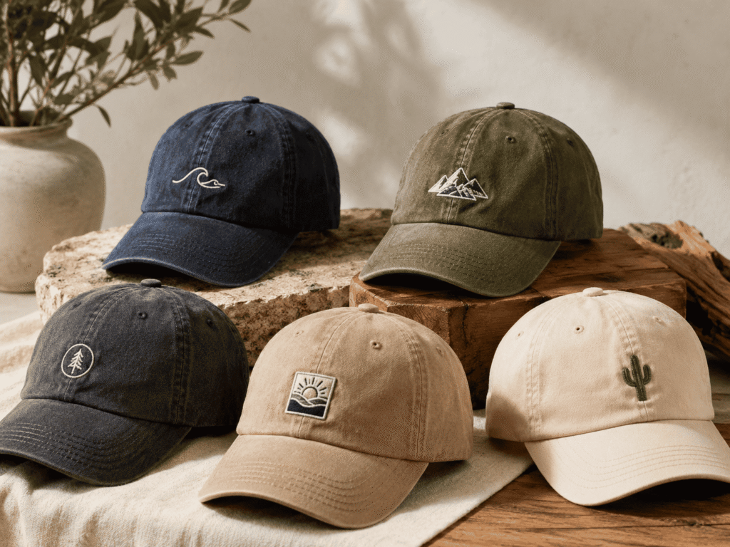 Washed Cotton Dad Hats