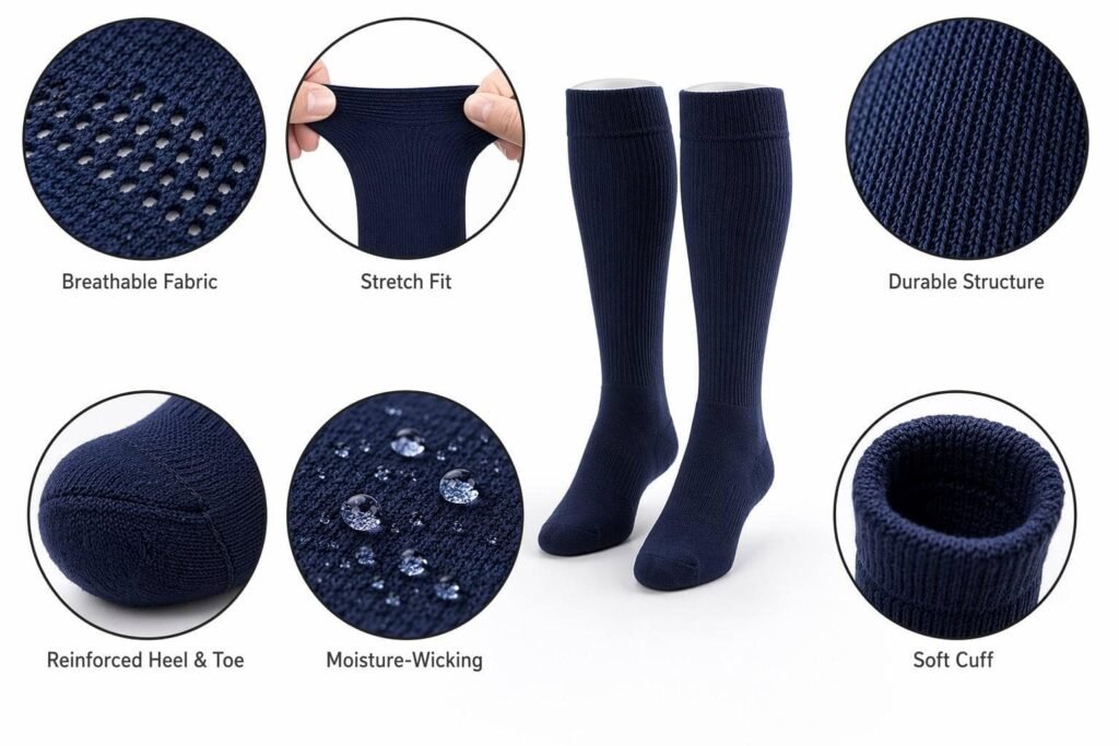 custom baseball socks —Performance Features