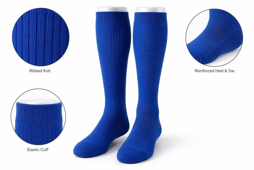 custom baseball socks —Royal Blue Baseball Socks