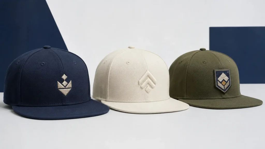 custom-fitted-hat-logo-decoration-methods